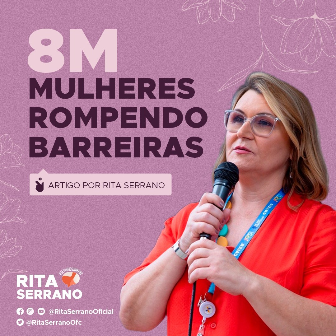 8 de março:  Mulheres rompendo barreiras